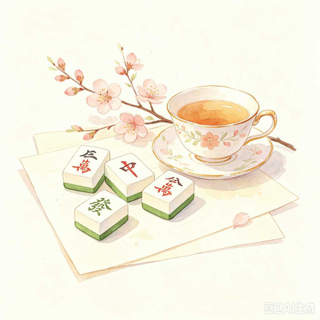 engraved name mahjong tiles